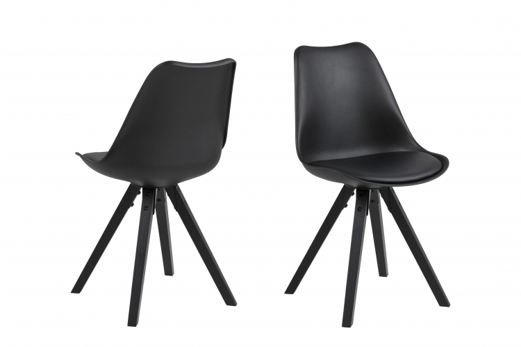 Dima Dining Chair - Black (pack of 2)