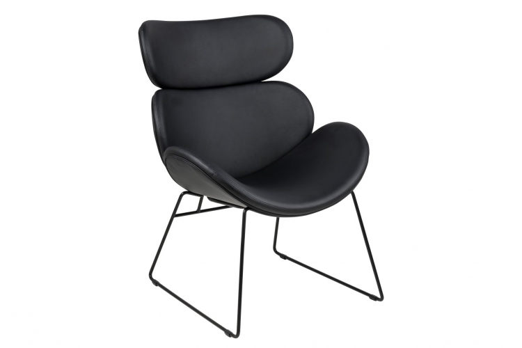 Cazar Lounge Chair - Black